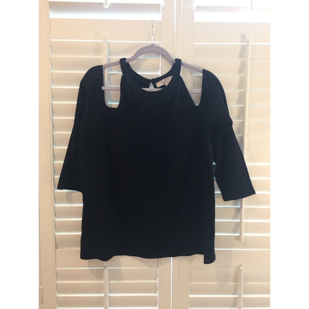 LOFT cold shoulder shirt